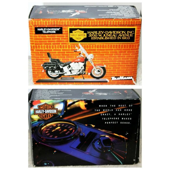 Harley-Davidson Electronic Push Button Telephone Motorcycle TeleMania - Picture 2 of 12